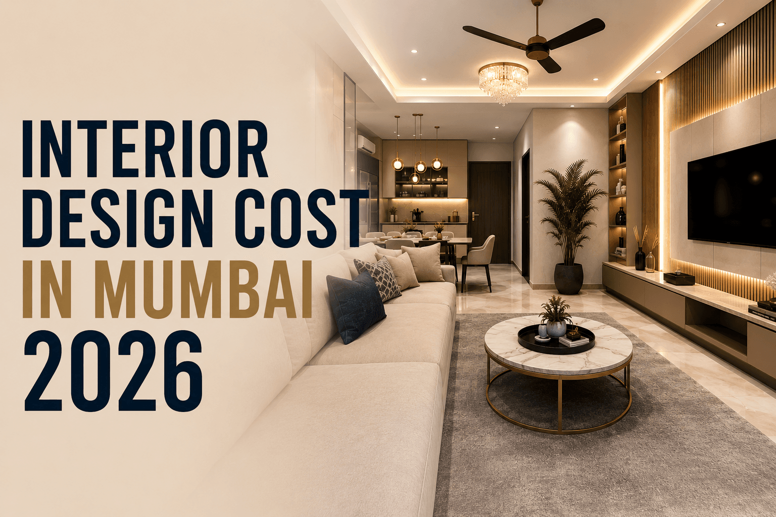 Interior Design Cost in Mumbai 2026: What You Should Expect Before Starting Your Dream Home