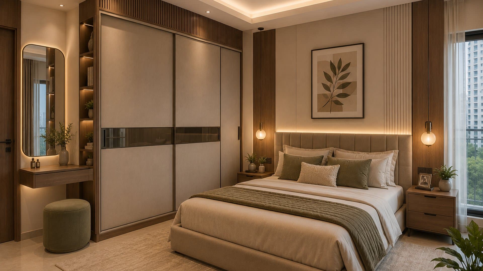 Bedroom Interior Design In Kandivali